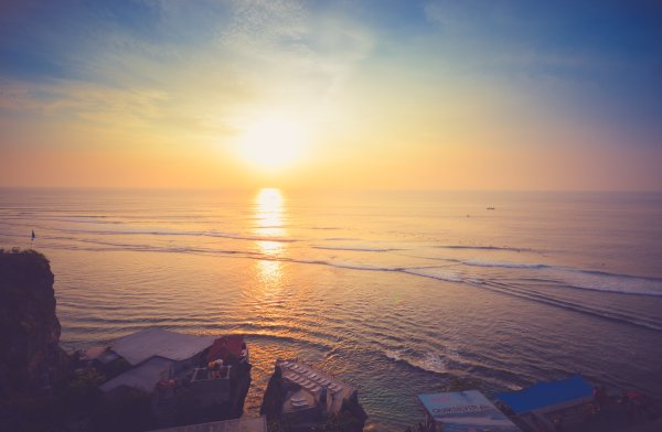 Утро рассвет море