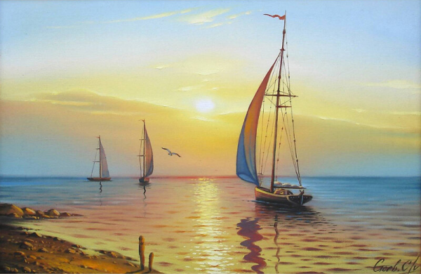 Художник Сергей Стоев пейзажи