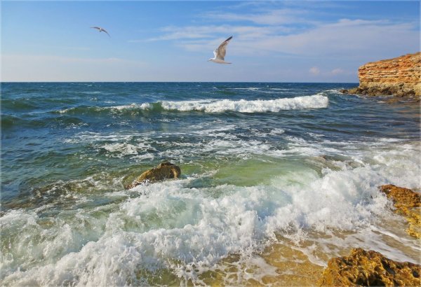 Ночь в море