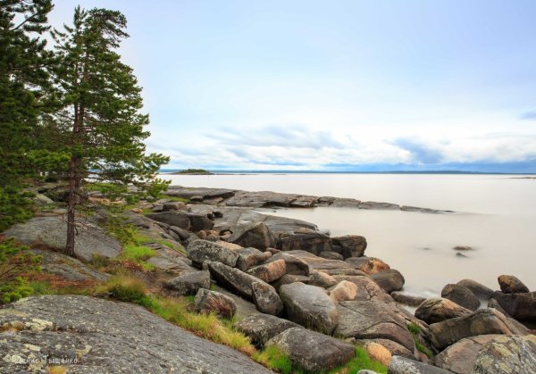 Берег белого моря Карелия