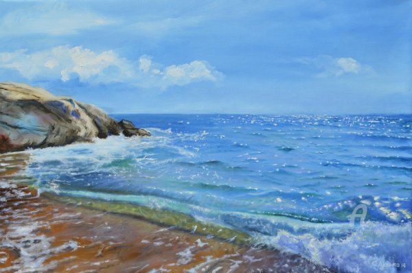 Морской пейзаж живопись