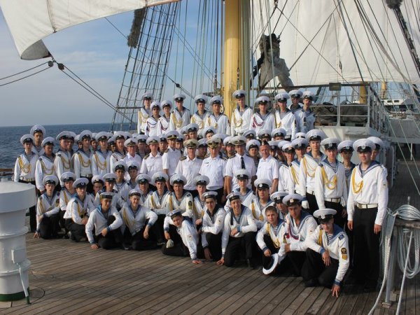 Загорают на подводной лодке