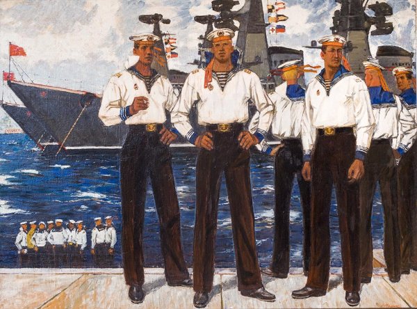 Моряк картина