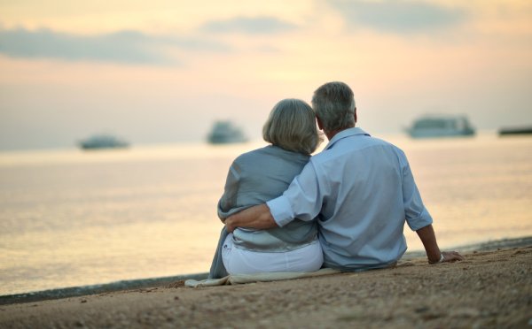 Влюбленные пары в возрасте