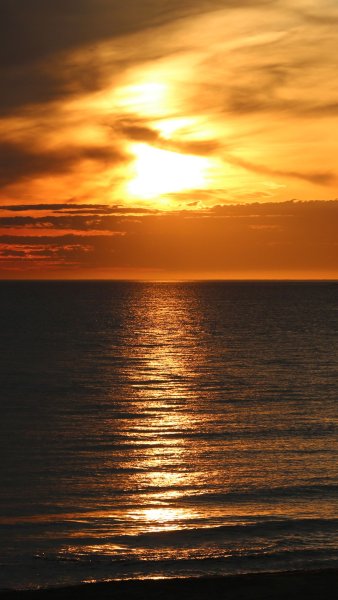 Красивое голубое море