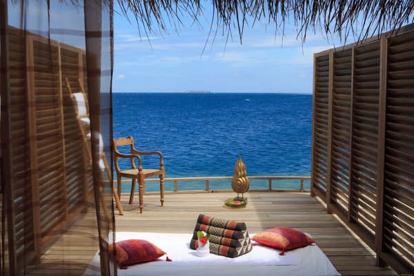 Вид на океан с террасы