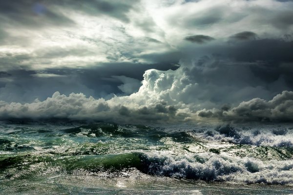 Шторм в Эгейском море