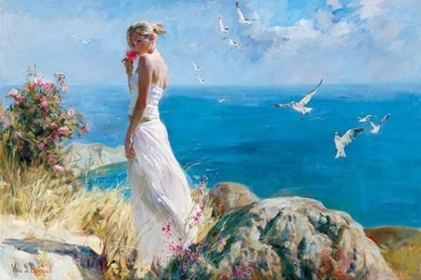 Михаил и Инесса Гармаш картины у моря