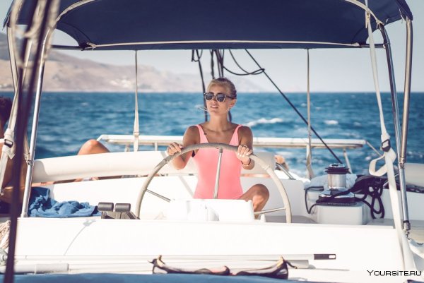 Утро на яхте