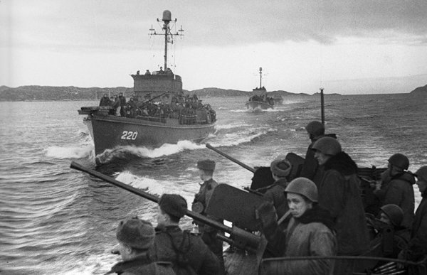 Северные конвои 1941-1945 Архангельск