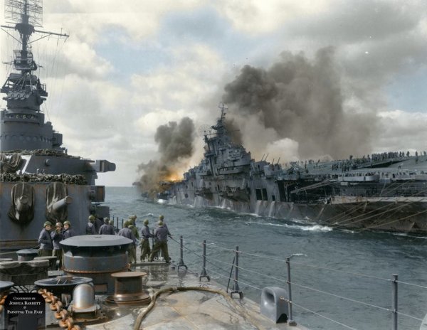 Морские сражения 2 мировой войны