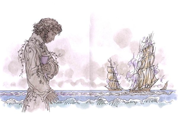 Арион Пушкин иллюстрации