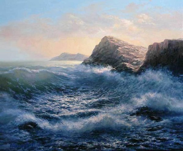 Михаил Иваненко художник море