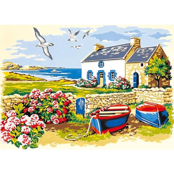 Художник Томас Кинкейд корабль