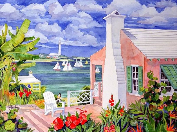 Проект домика для моря