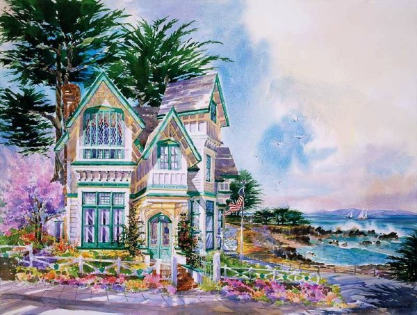 Художник Randy van Beek дом