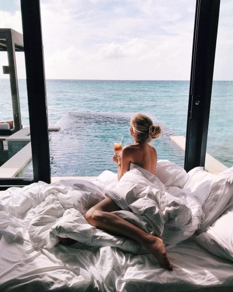 Идеальное утро на море