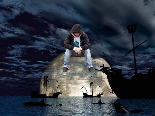 Корабли расходятся в море