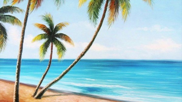 Пальма рисунок