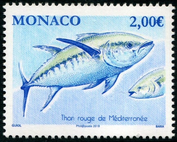 Марка с морем