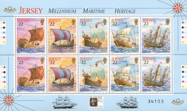 Острова на почтовых марках