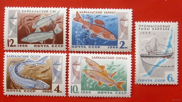 Марки почты моря