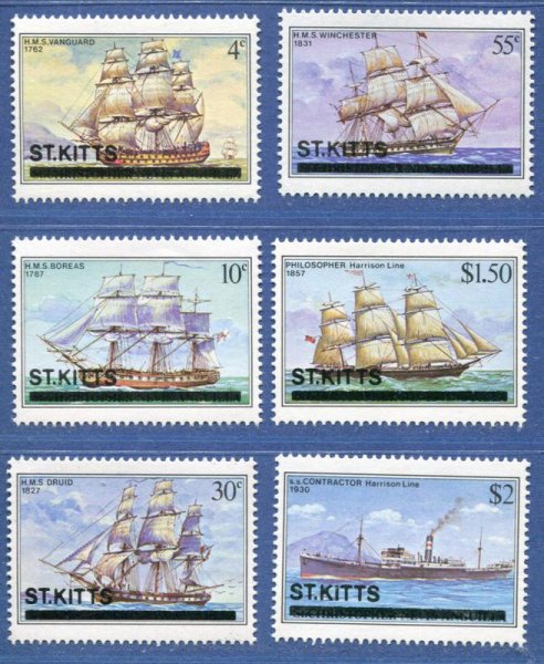 Марки морские животные