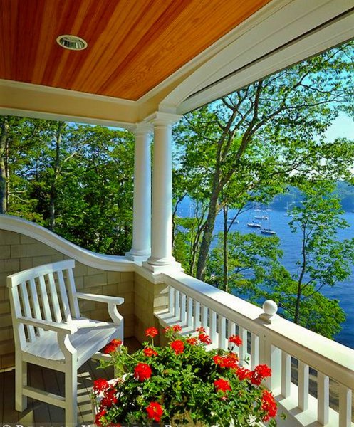 Вид на море с террасы