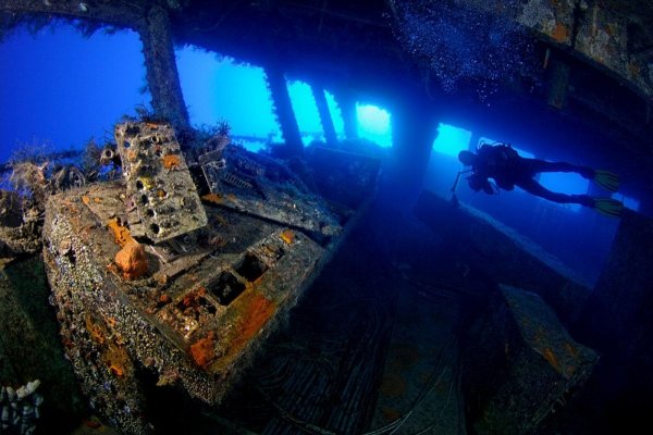 Корабль SS Thistlegorm, красное море