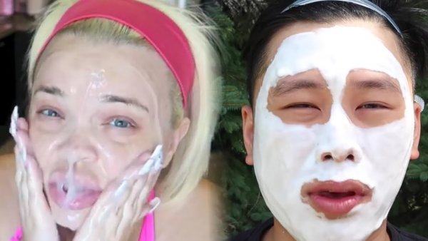 Макияж потекшая тушь