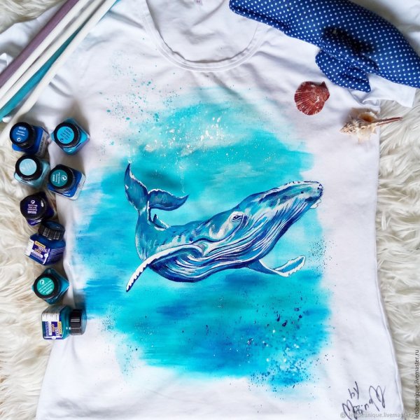 Футболка мужская море