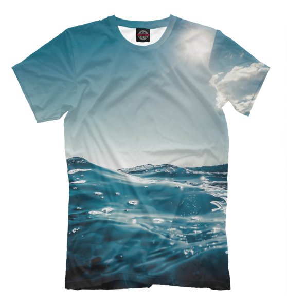 Майки с морским принтом