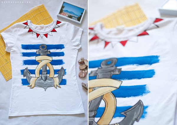 Футболка парусник