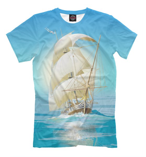 Футболка море