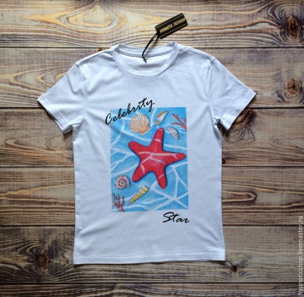 Футболка в морском стиле