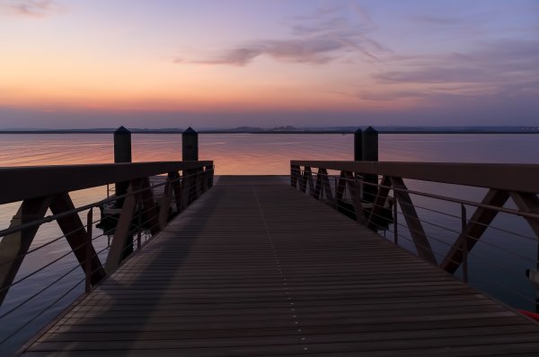 Море Пирс закат