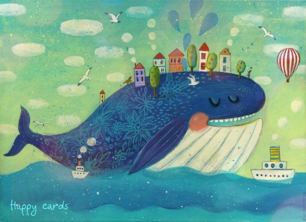 Чудо-юдо рыба-кит мультфильм