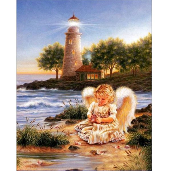 Ангел со спины