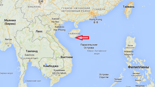 Желтое море Россия