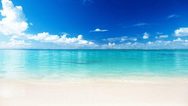 Морской пляж