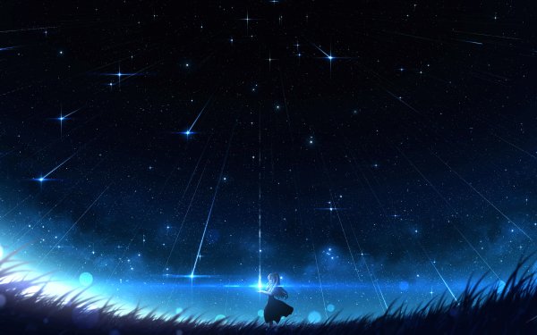 Звездное небо аниме