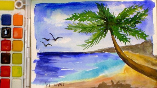 Волна в круге