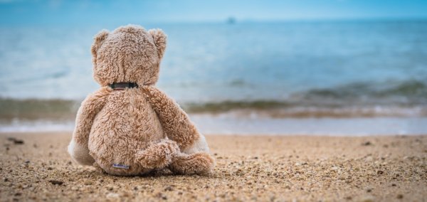 Плюшевые мишки обнимаются