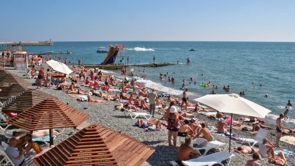 Лазаревское пляж Лазурный