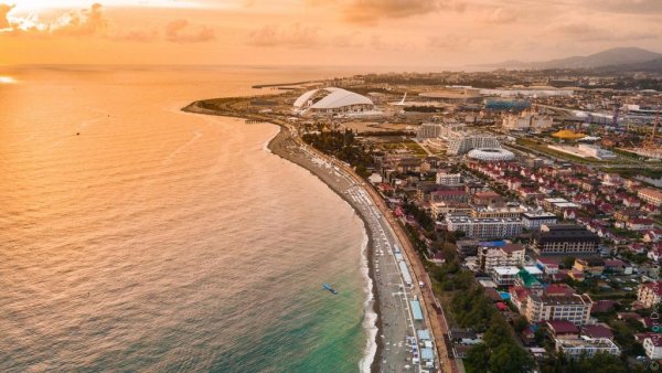 Сочи черное море Курортный городок