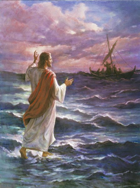 Хождение по водам Иисуса Христа
