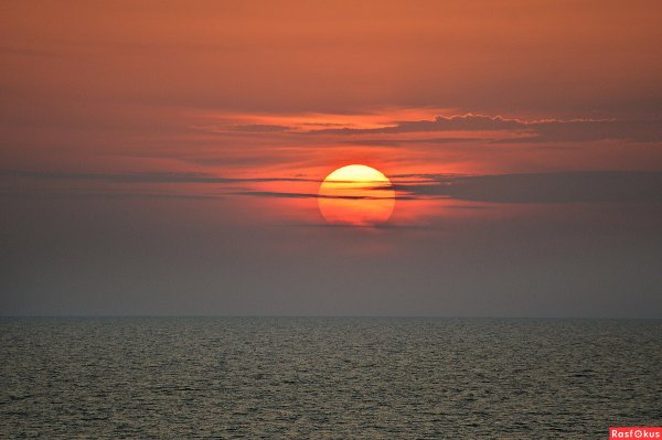 Крым Азовское море закат