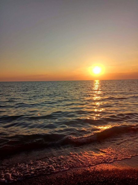 Азовское море закат Темрюк