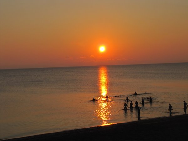 Крым Азовское море закат