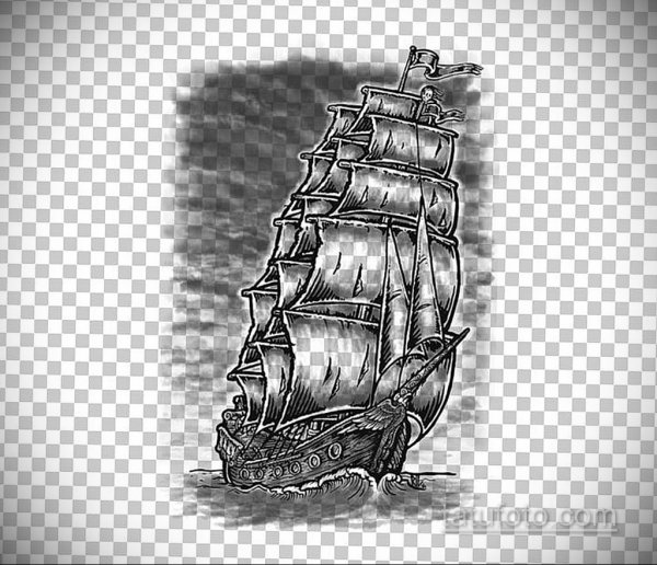 Парусник эскиз